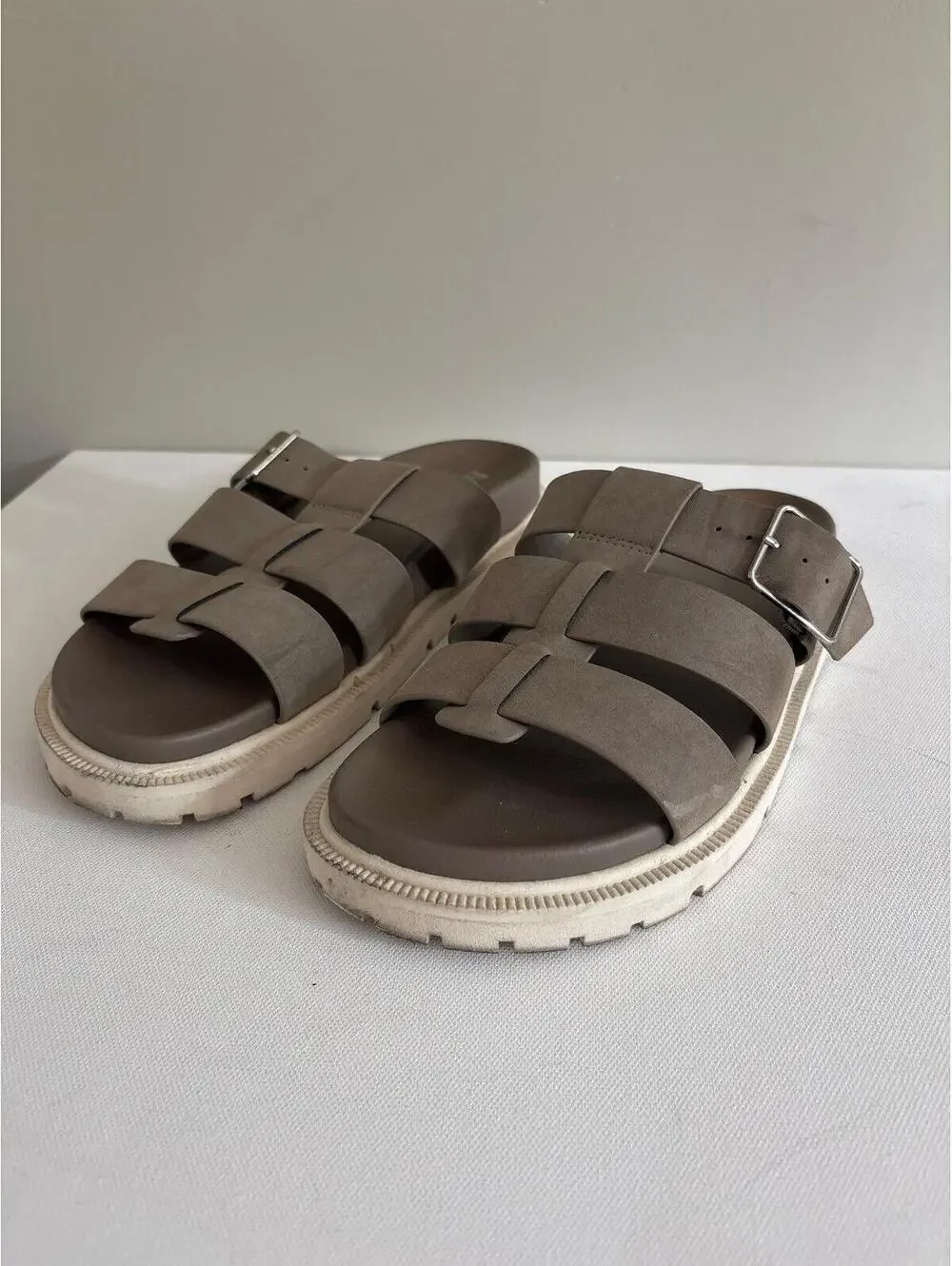 MIA Fisherman Slide on Sandals Women’s 10